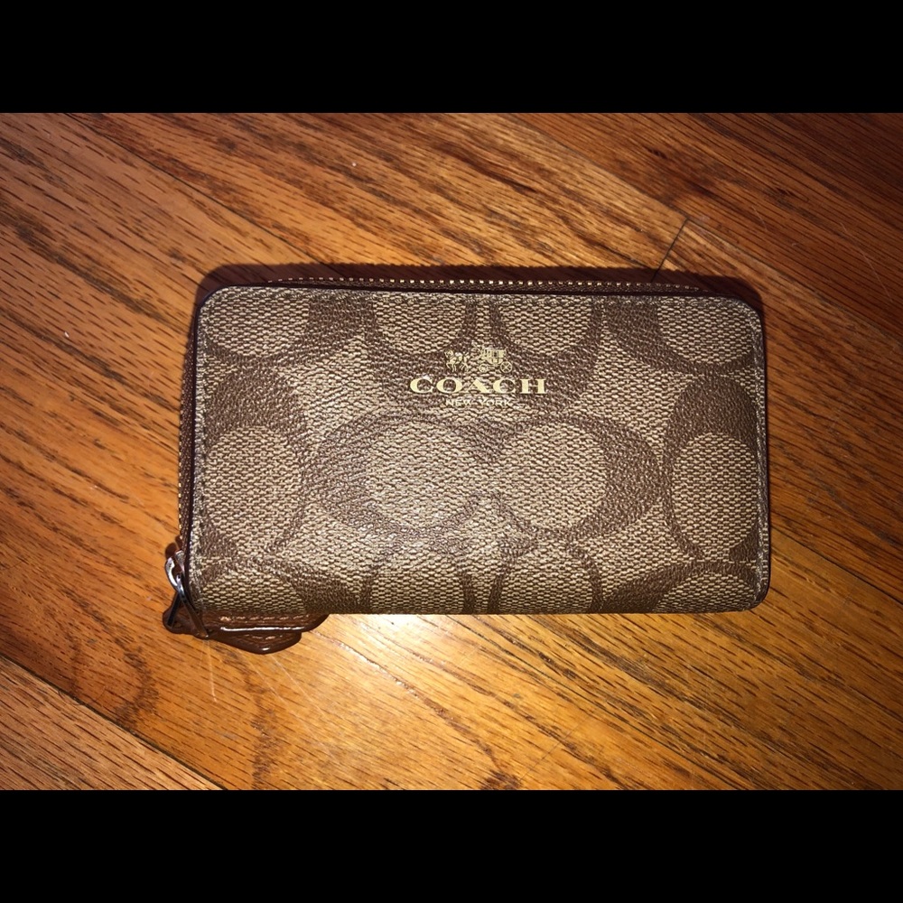 Coach mini wallet